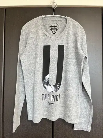 HALFMAN 긴팔 티셔츠 S 그레이