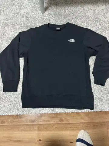 THE NORTH FACE 블랙 맨투맨 M