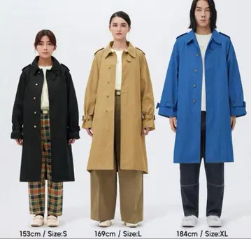 GU and beautiful people 트렌치코트 XS