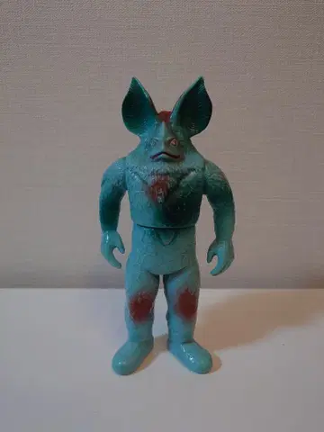 1983년 BANDAI 울트라맨 이카루스 외계인 경질 소프트 비닐 피규어