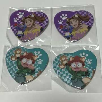 닌타마 란타로 난자타운 하트 캔뱃지 이나데라 란타로 히라타키야샤마루