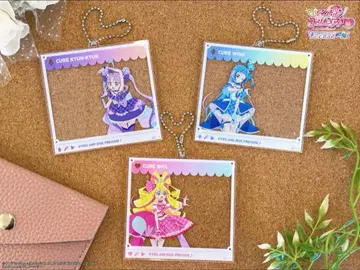 너와 아이돌 프리큐어전 SNS풍 아크릴 키링 큐어 아이돌