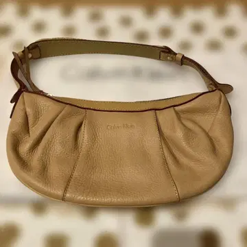 Calvin Klein 베이지 숄더백