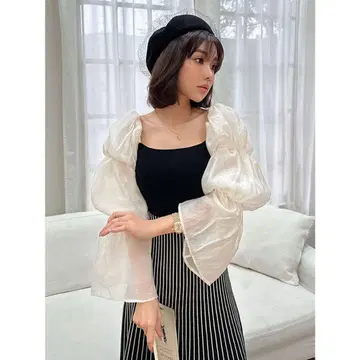 eimy istoire 캔디 슬리브 니트 원피스 블랙