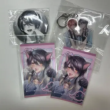 카스리치 복권 랙 캔뱃지 사진 아크링 키링