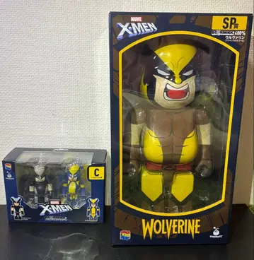 해피 복권 X-MEN 베어브릭 SP상+C상 세트