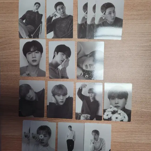 방탄소년단 모노크롬 포토카드 판매합니다