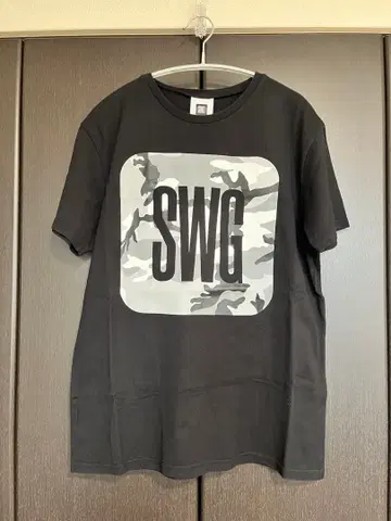 SWG 카모플라쥬 로고 T셔츠 L사이즈