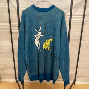 그라니프 조수기화 니트 스웨터 [ size XL ]