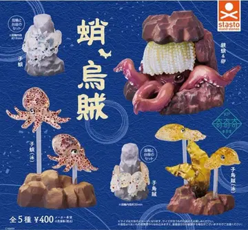 문어, 오징어 전 5종 세트 스탠드 스톤즈