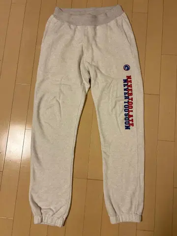 HYSTERIC GLAMOUR 그레이 조거 팬츠 S