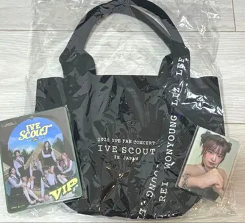 IVE SCOUT VIP 혜택 트레이딩 카드 토트백