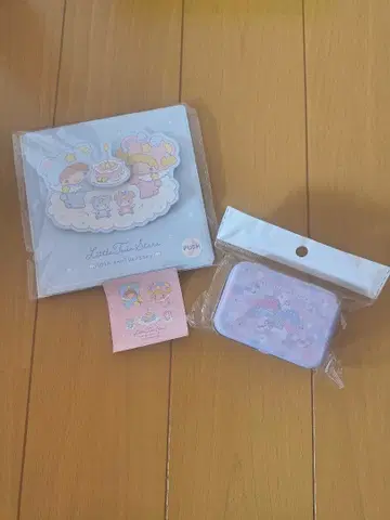 리틀트윈스타 키키라라 산리오 미니 캔 메시지 카드 스티커