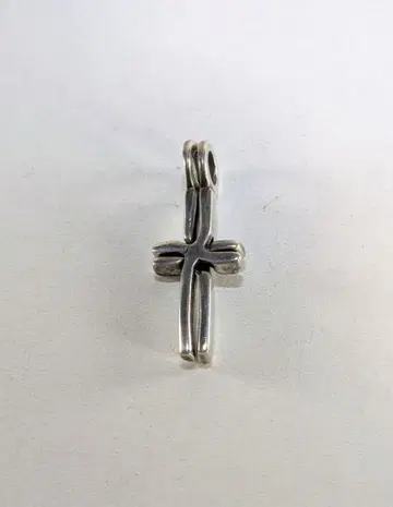 실버 925 더블 크로스 펜던트