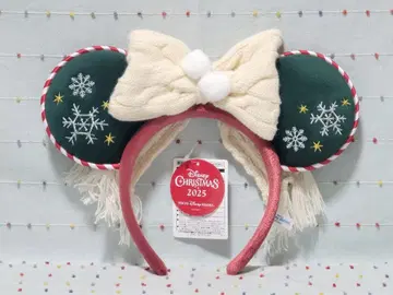 미사용 크리스마스 2025 머리띠 도쿄 디즈니 리조트