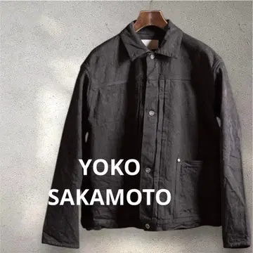 YOKO SAKAMOTO Pleats Jacket KAKISHIBU