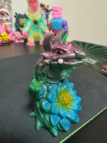 jsm sofubi 미니 소프트 비닐 괴수 독 가스 괴조 멜바