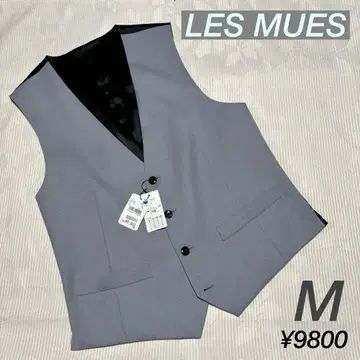 아오키 레미유 포멀 베스트 그레이 무지 M 사이즈 베스트