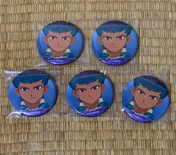 이나즈마 일레븐 GO 장면 사진 글리터 캔뱃지 이치카와 자나쿠로 5개