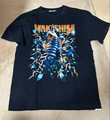 바키심 T셔츠 M사이즈 묘지의 화랑 울트라맨 괴수