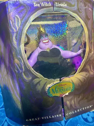 일본 미입고 인어공주 에리얼 한정판 빌런 컬렉션