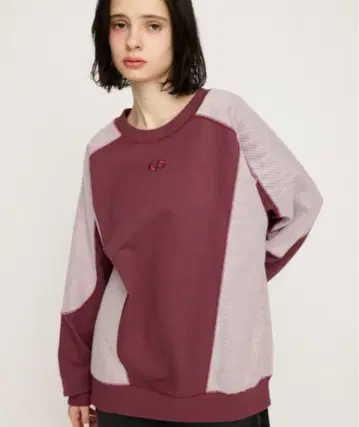 SLY REVERSE SEAM SW TOPS 상의 핑크