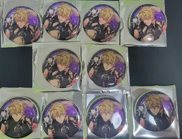 누 카니 양귀비 캔뱃지 흘러가는 두 개의 달