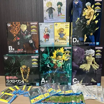 제일복권 나의 히어로 아카데미아 피규어 K상 I상 컴프 세트 하위상 포함