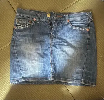 PEPPER JEANS 데님 미니 스커트