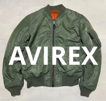 70s 복각 AVIREX MA-1 플라이트 자켓 두꺼움 L