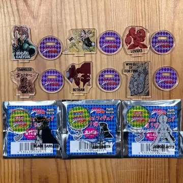 죠죠의 기묘한 모험 아크릴 miniSTANDS 세트 2