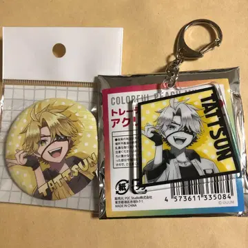 컬러풀 피치 타츠운 5주년 전시회 캔뱃지 아크릴 키링