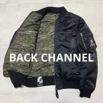 새상품급 BACK CHANNEL MA-1 JACKET 리버서블 일본제