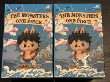 (미개봉) POPMART ONE PIECE x LABUBU 피규어 2개