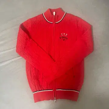 Callaway 여성용 M 레드 스웨터