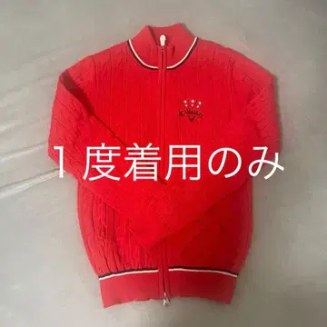 Callaway 여성용 M 레드 스웨터