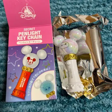 디즈니 스토어 응원봉 키체인 시크릿 베이맥스 새상품