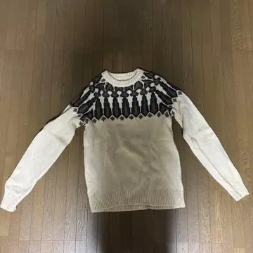 L.L.Bean 아란 무늬 니트 스웨터 L-REG