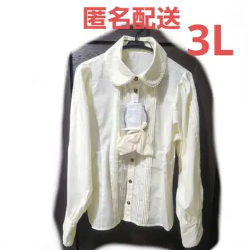 노엘 드 메모와르 3L 클라로리 쿠루미 시마무라 블라우스 아이보리