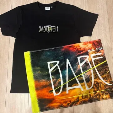 미세스 Mrs. GREEN APPLE 바벨탑 라이브 t셔츠 타월 세트