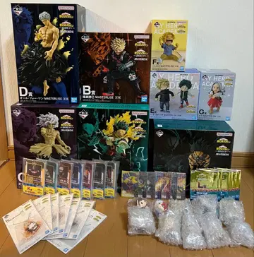 제일복권 나의 히어로 아카데미아 더 멀리 라스트 원상 전종 풀컴프 세트