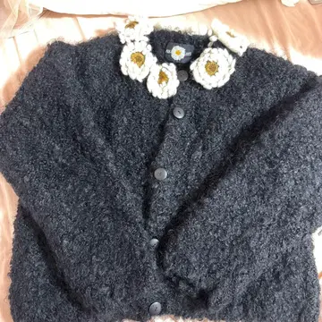 핑크하우스 모헤어 가디건