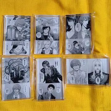 쟝켓토 은행 명장면 아크릴 블록 전 6종 세트