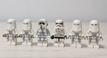 레고 LEGO 스타 워즈 75320 + 스톰 트루퍼 총 6체 주의