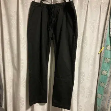 HUF 블랙 와이드 팬츠 L 사이즈