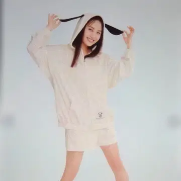 새상품급 젤라또피케 스누피 파일 후드티&숏팬츠