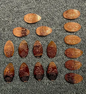 디즈니 수베니어 메달 17개