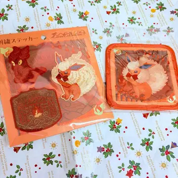 이브이 컬렉션 부스터 코스터 & 자수 스티커