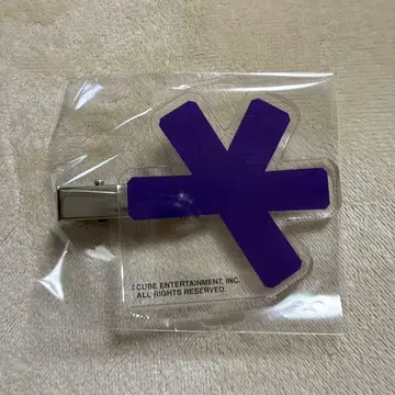 i-dle C상 아크릴 헤어핀