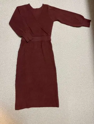 릴리 브라운 롱 니트 원피스